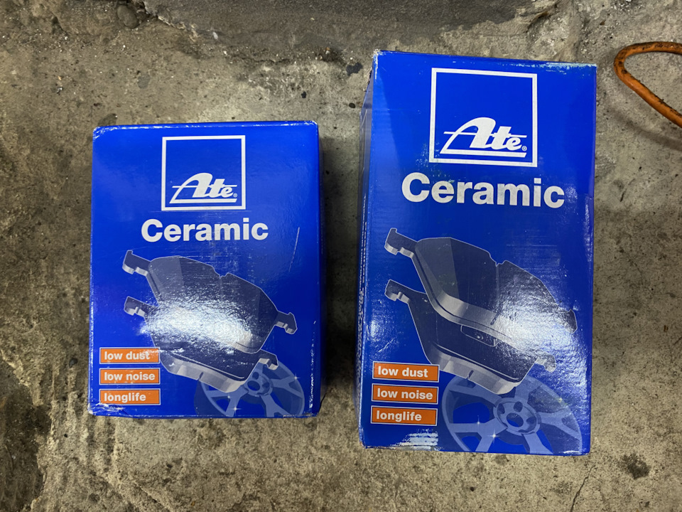 🤤 Колодки гальмові ATE Ceramic на Golf 7R 340/310mm 1
