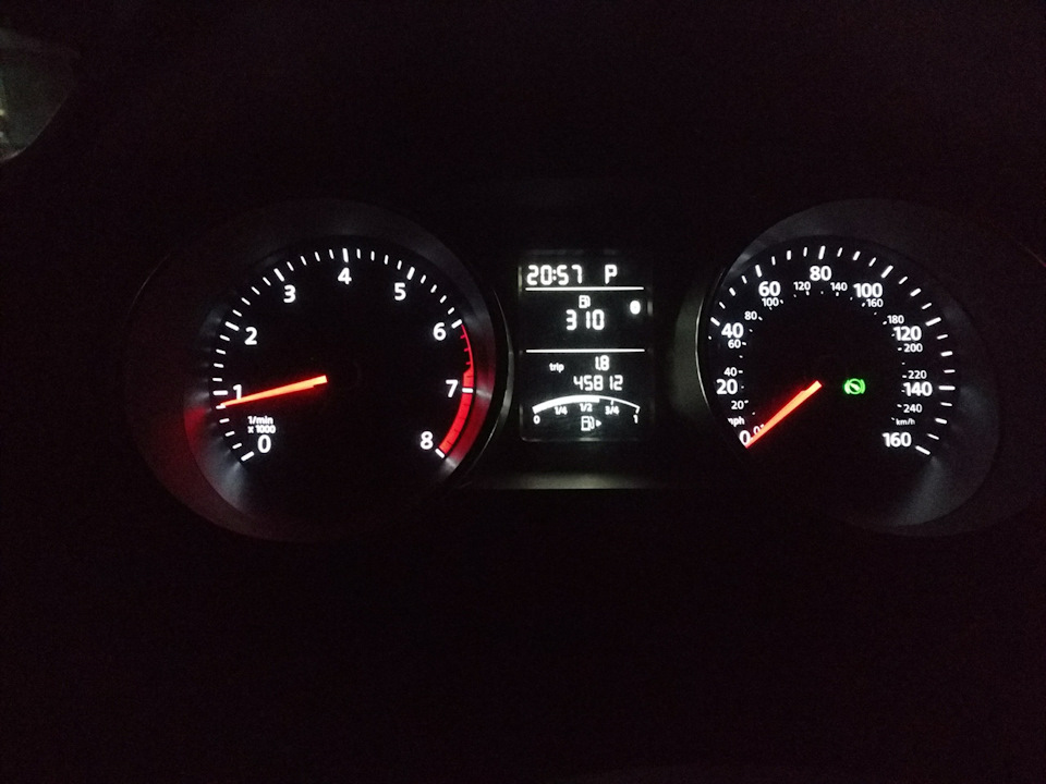 Перекодування приладки Jetta 2015 з миль в км! 2