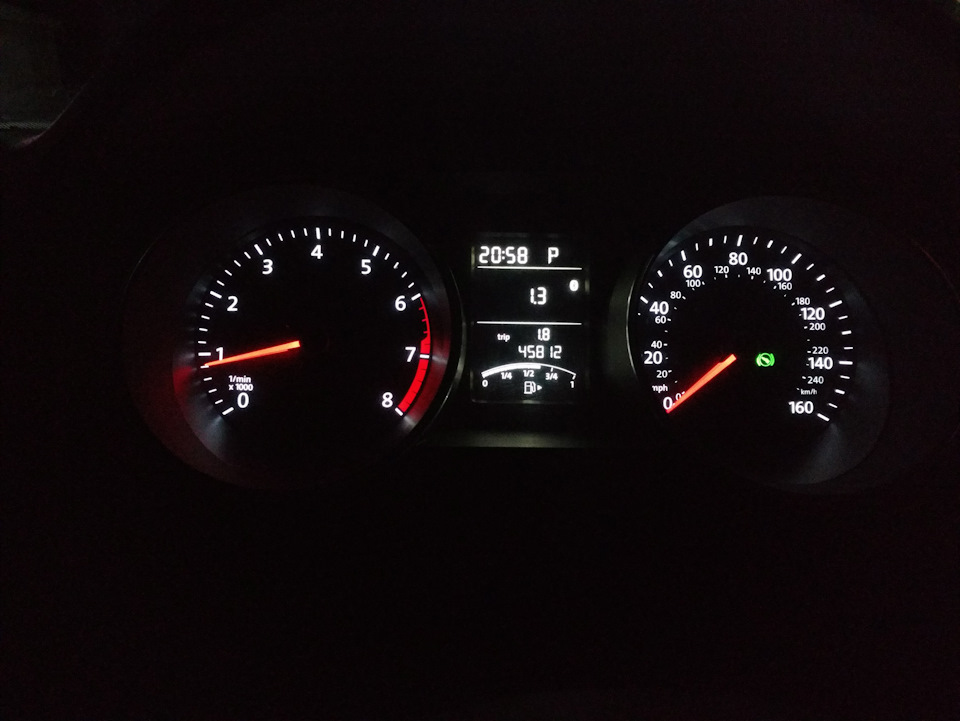 Перекодування приладки Jetta 2015 з миль в км! 3