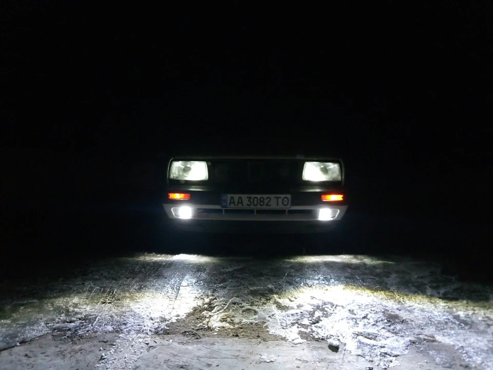 В габариті LED