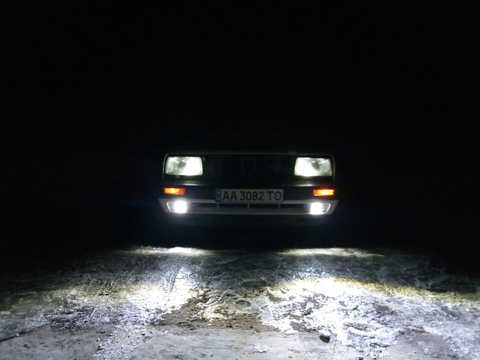 В габариті LED 1
