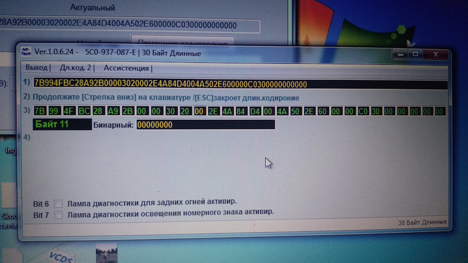 шнур з VCDS 18.9 та спроби кодування. Потрібна допомога 5