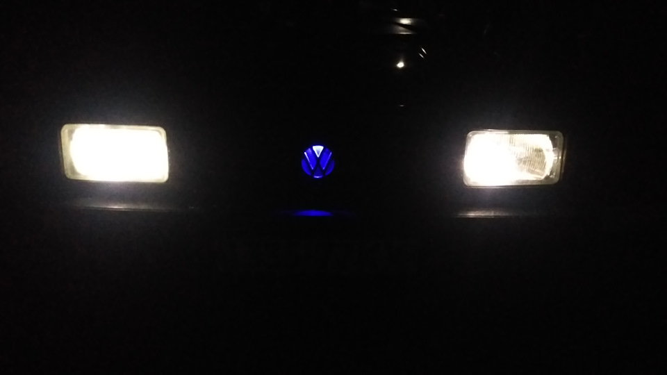 Підсвітка логотипу vw 2