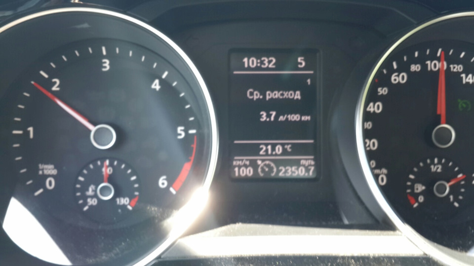 Витрата при 100 км/год 1