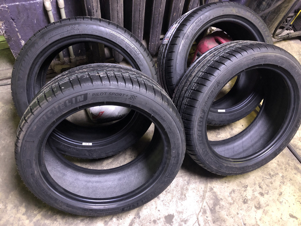 Continental міняємо на Michelin 2