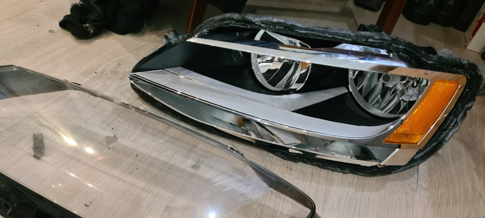 Лінзи ксенонові в jetta 6 своїми руками. Або як я мало не рихнувся 4