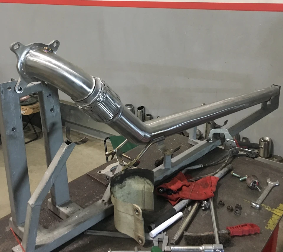 Downpipe+Revo stage2