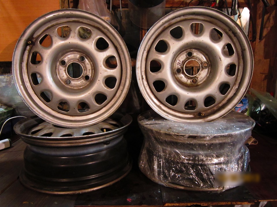 VW OEM сталеві колеса 1