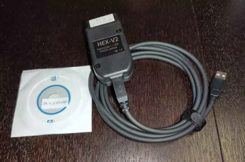 Прийшов довгоочікуваний китайський VCDS HEX V2 інтерфейс VAGCOM 20.4.2 1