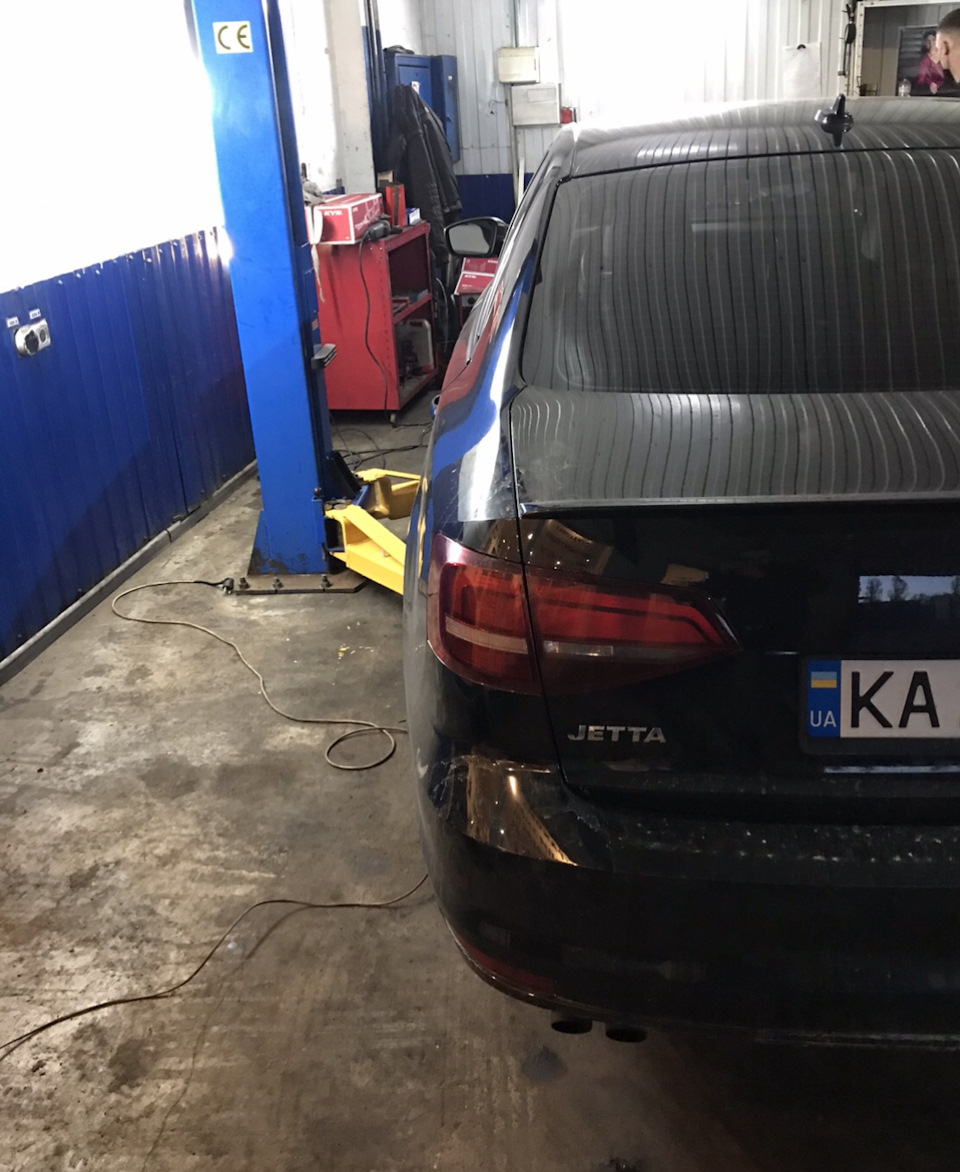 Пінки в АКПП. JETTA 6 (2015) USA 1