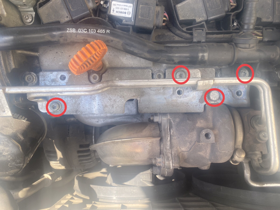 Профілактика актуатора турбіни 1,4 TSI CAXA 3