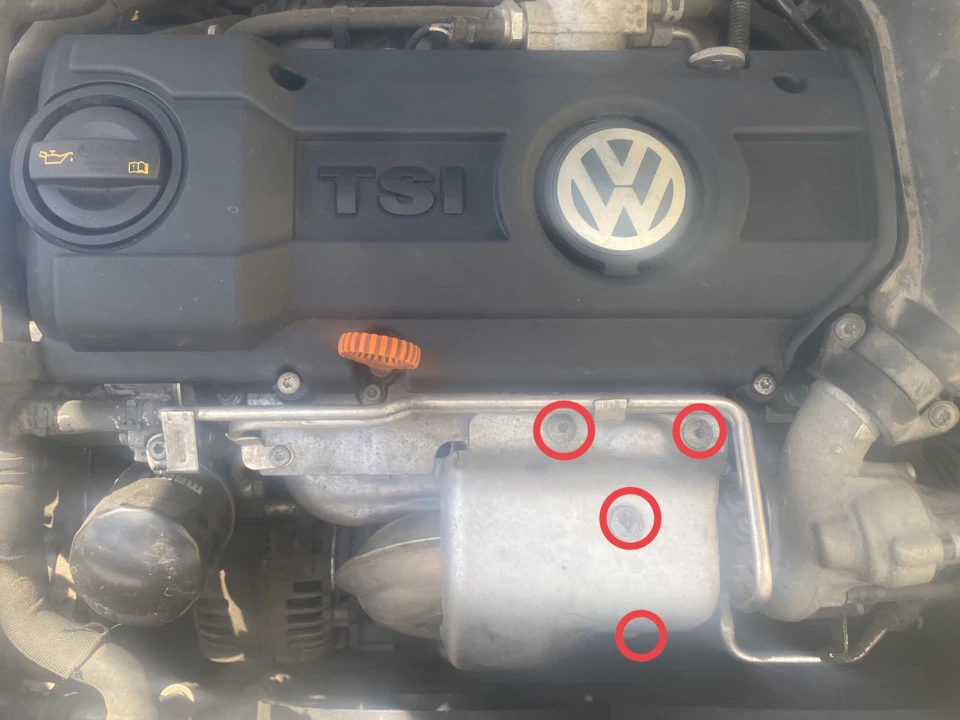 Профілактика актуатора турбіни 1,4 TSI CAXA