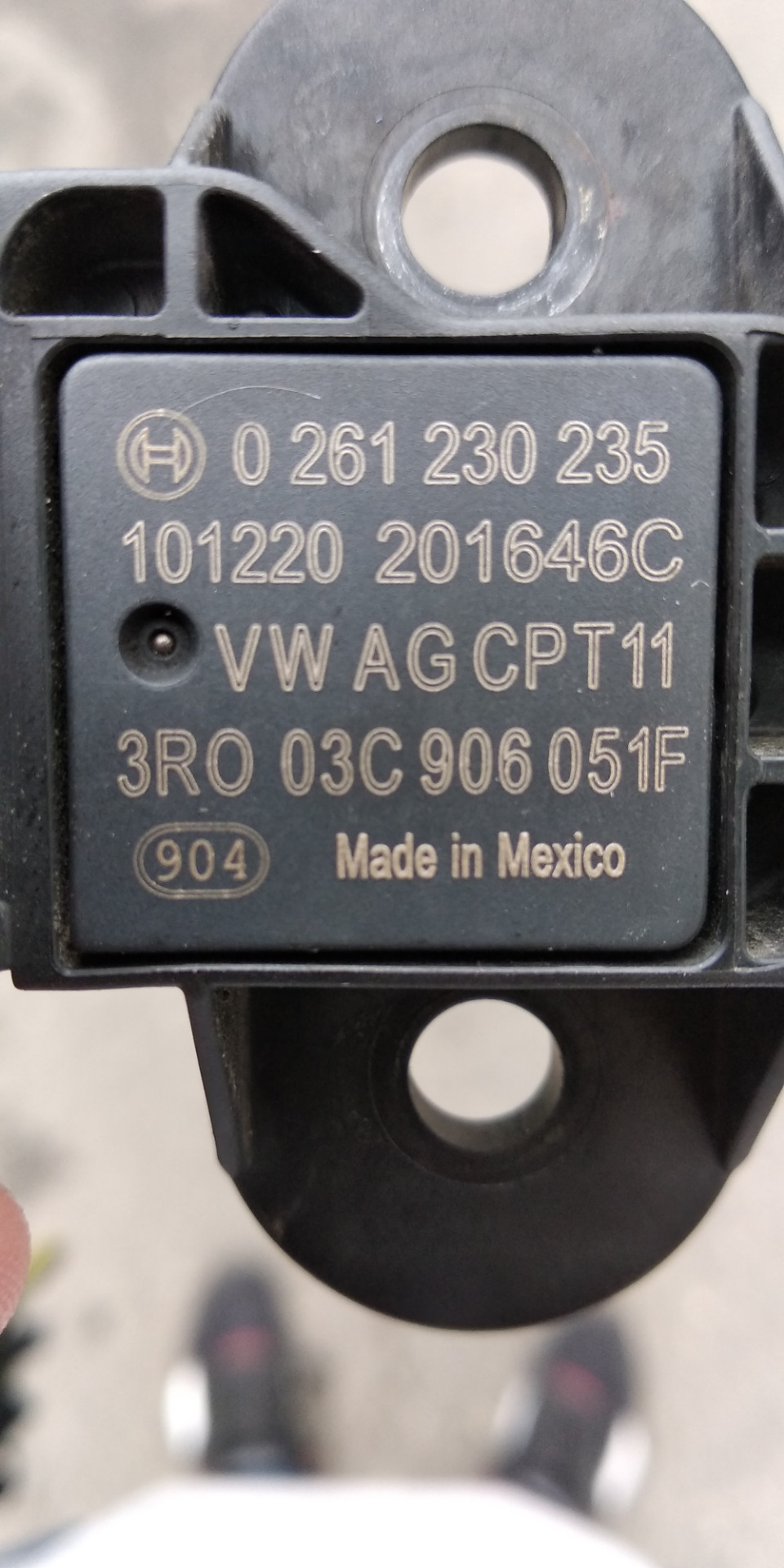 2.5 CBUA помилка P0106 ​​або заміна мембрани 1