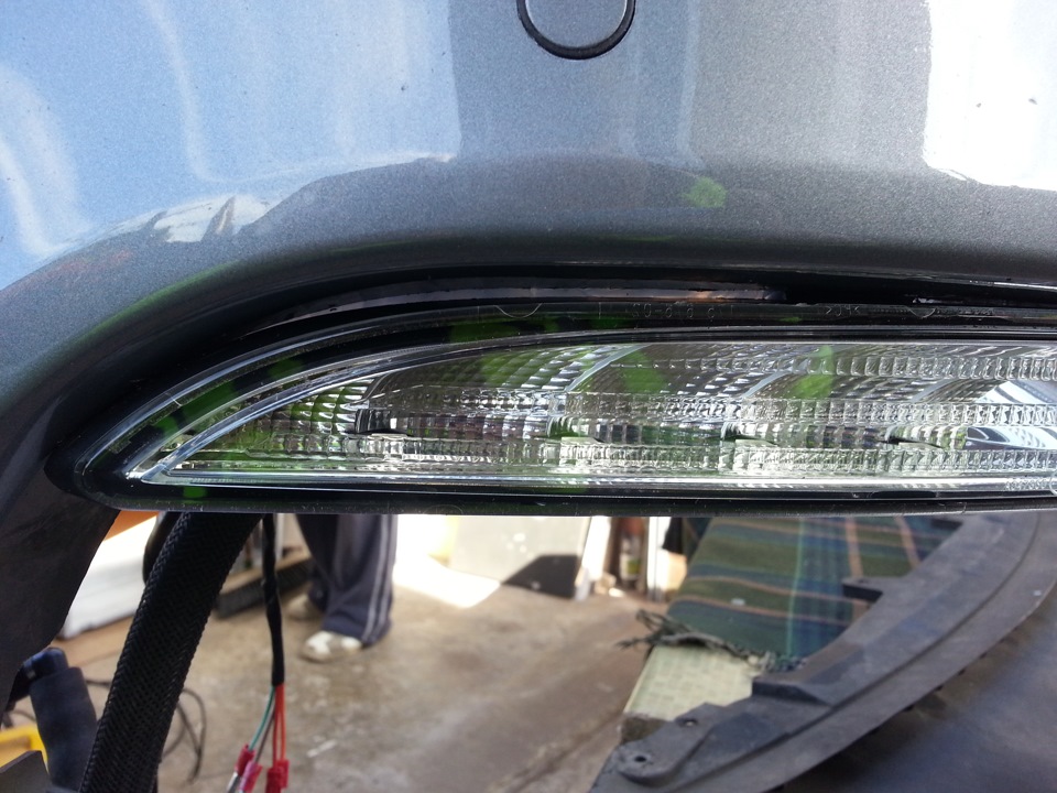 Інсталяція DRL від Scirocco R, Golf R20 3