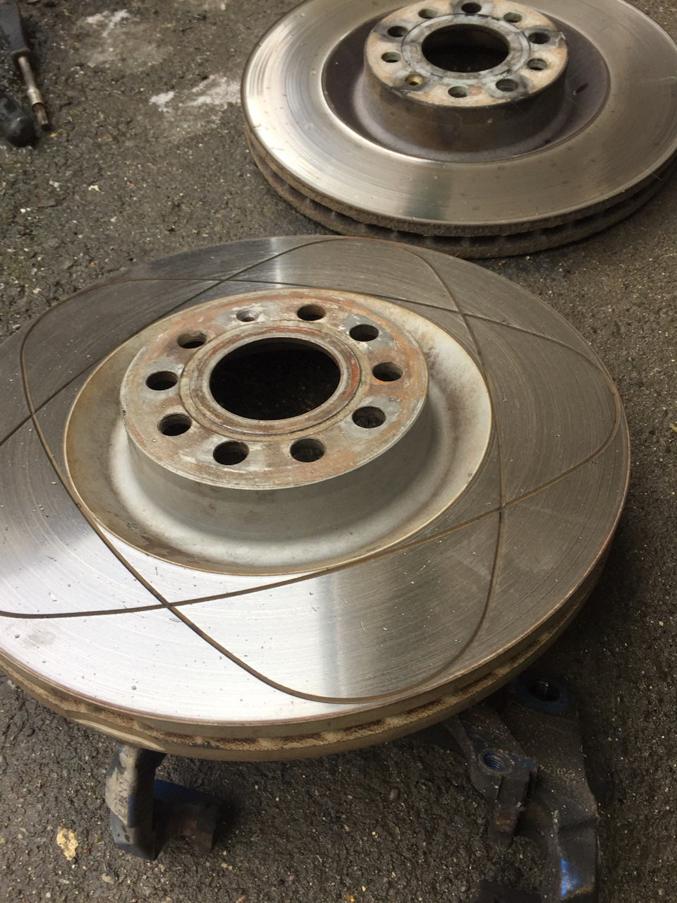 TRW STOCK 345mm vs ATE 1