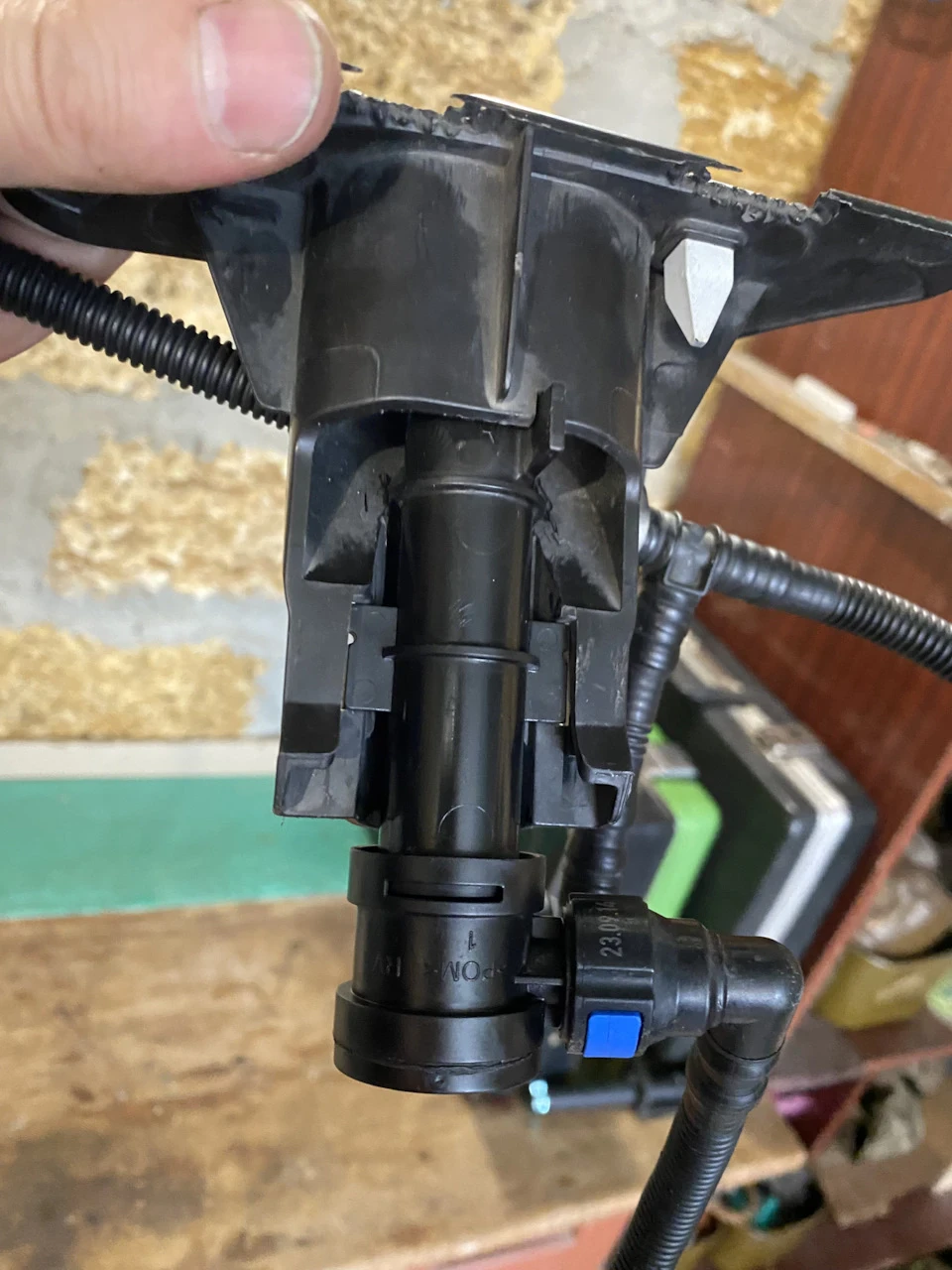 Чистка омивача фари Jetta 6