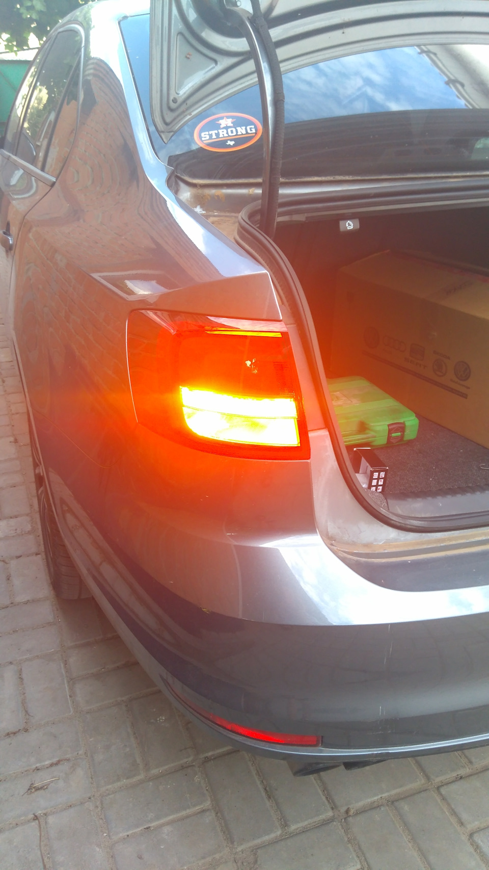 Робимо жовті поворотники 1