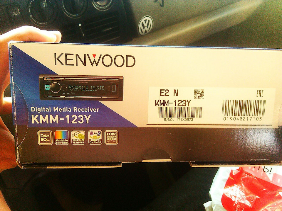 Купівля автомагнітоли Kenwood KMM-123Y 3