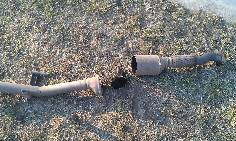 Ось що било всередині каталізатора на LT-35.
