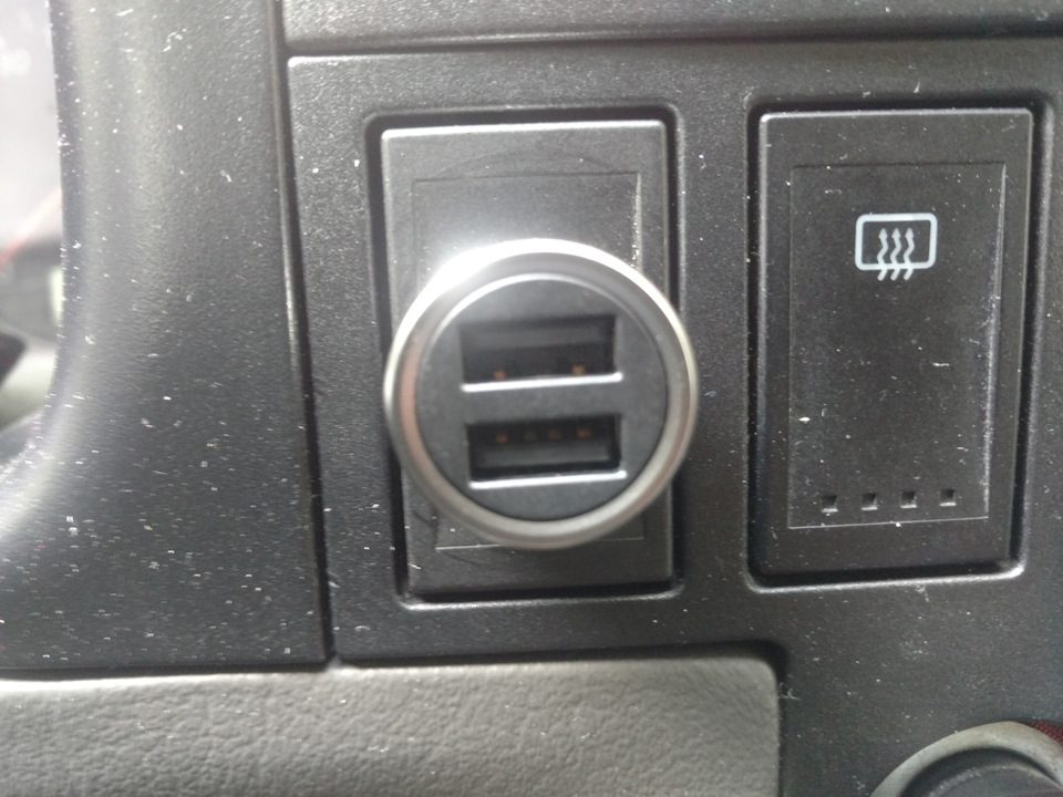 Встановлення USB заряджання 5