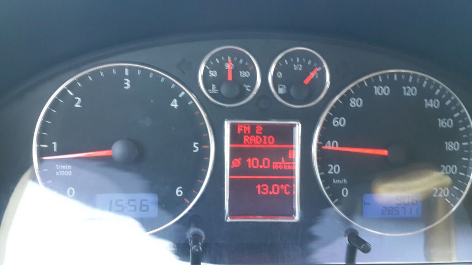 Витрата 2,5TDI 4Motion механіка в суто міському режимі за 1026 км пробігу 1