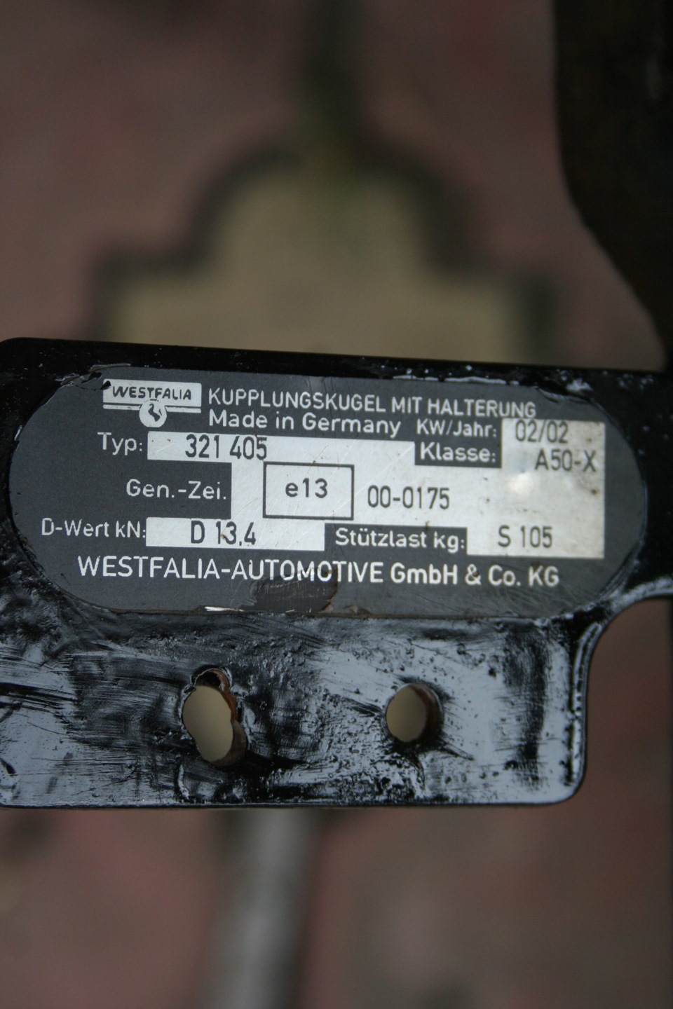 Фаркоп Westfalia 2