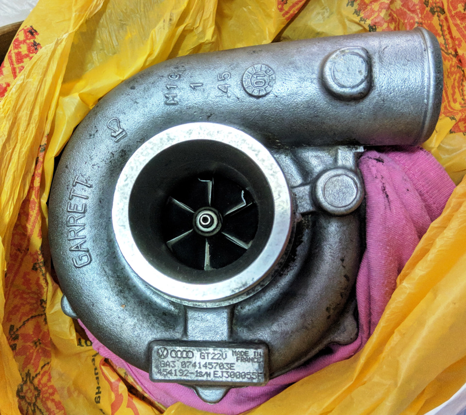Заміна турбіни GT22V 2