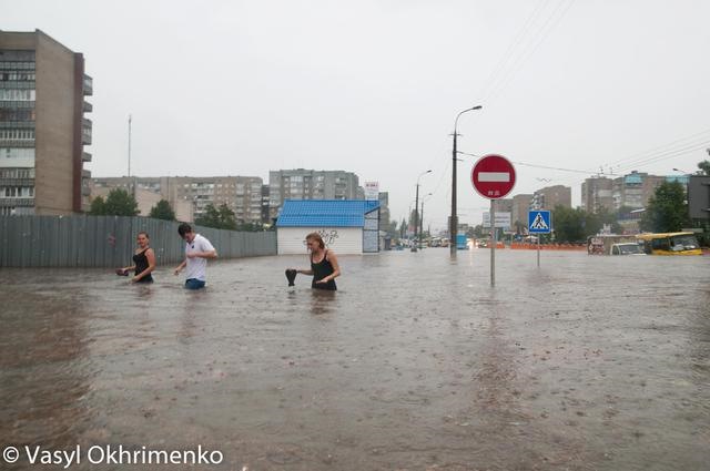 Потоп 30.07.2013 Україна Луцьк 3