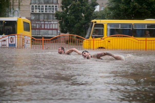 Потоп 30.07.2013 Україна Луцьк 1