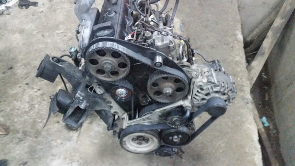 установка двигуна 1z tdi 90л.с в t3 друга 3
