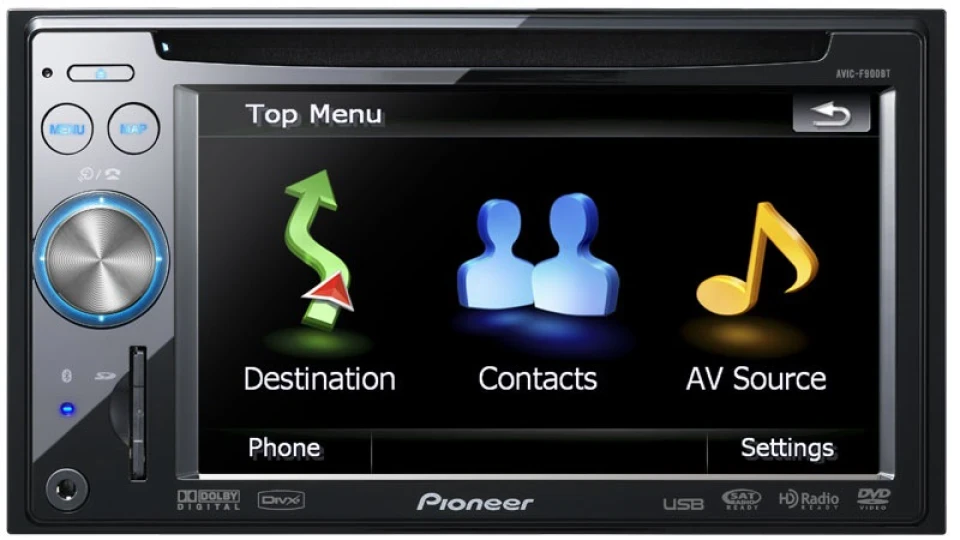 Обзавівся 2DIN балалайкою Pioneer F900BT