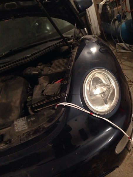 Підсвічування днища VW New Beetle 3