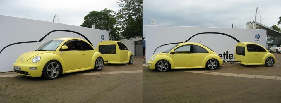 New Beetle + trailer 2