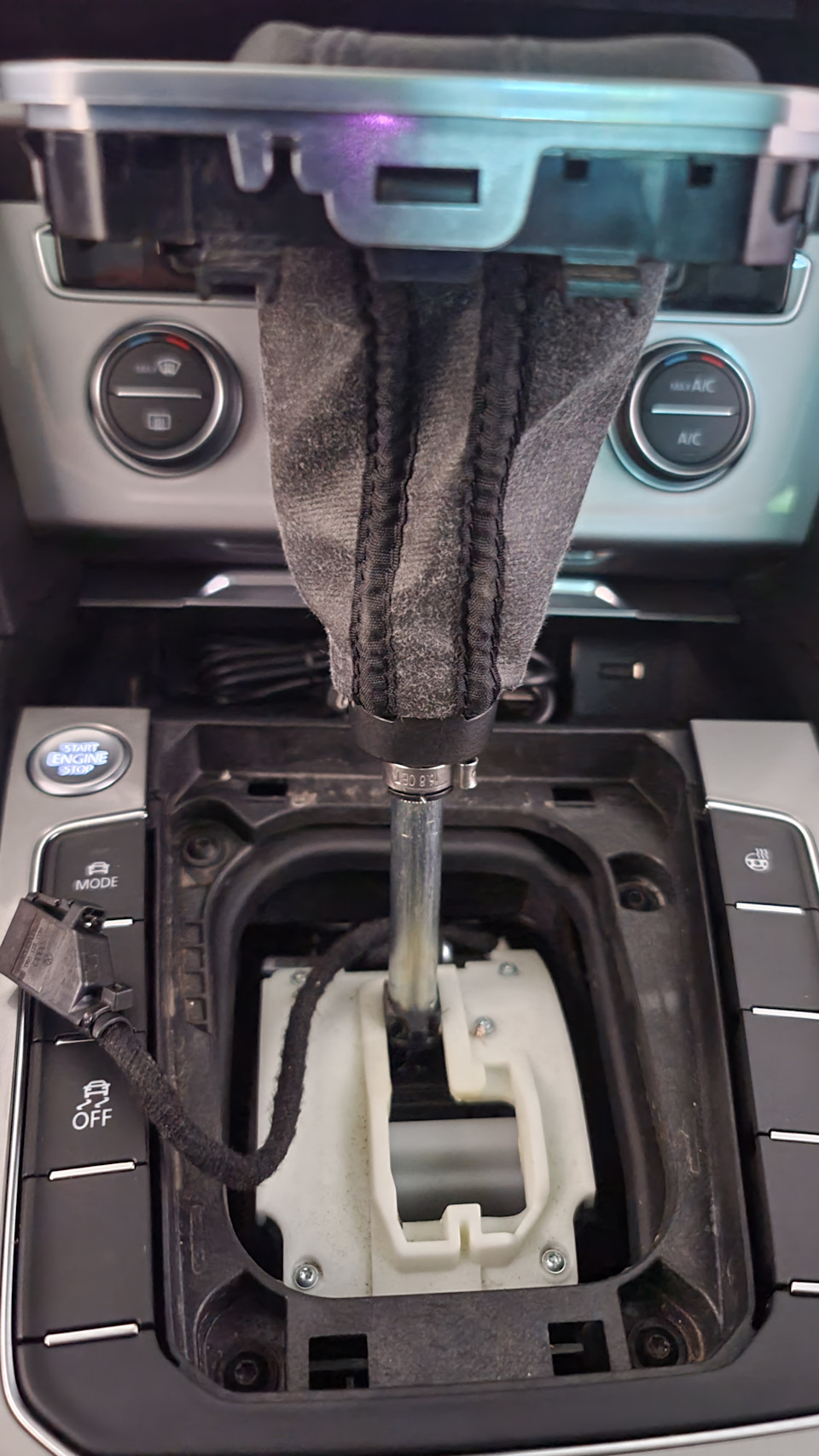 Новий селектор DSG в VW Passat B8 Alltrack 4