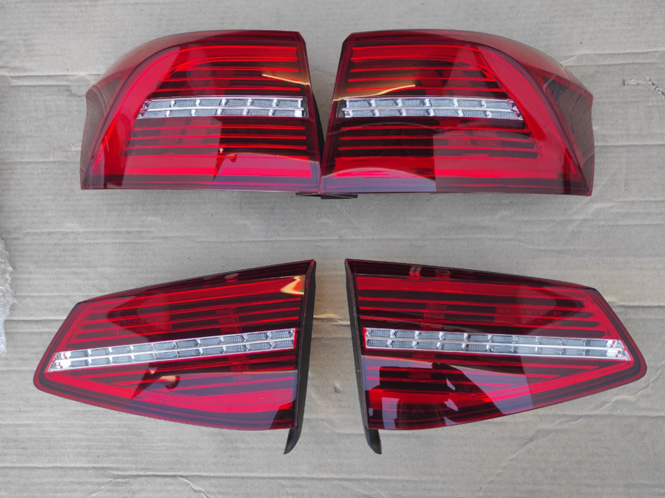 Задні фонарі high на VW Passat B8 Alltrack 1