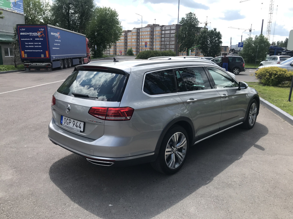 Тест Alltrack B8 1