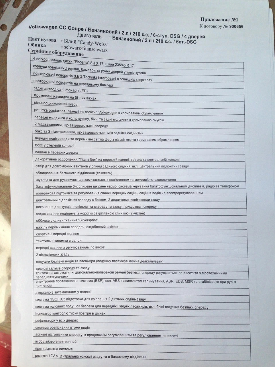 Комплектація