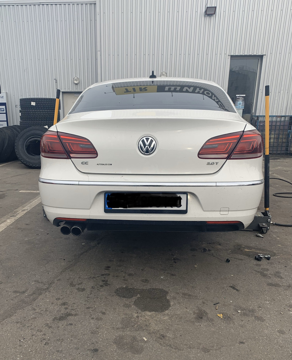 Зимові шини на VW CC 1