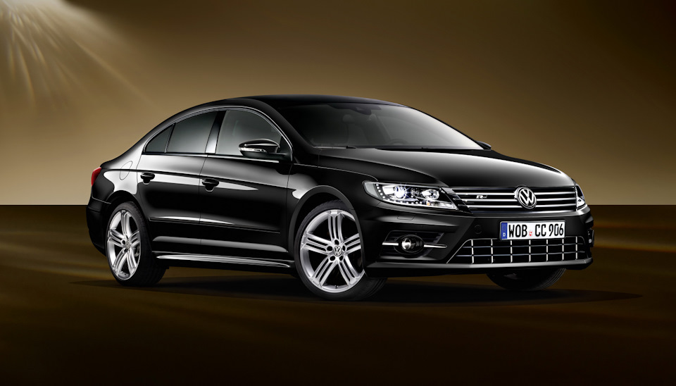 Вивчаємо Volkswagen CC Dynamic Black 1