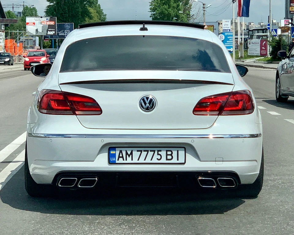 Стиль AMG Diff and Spoiler