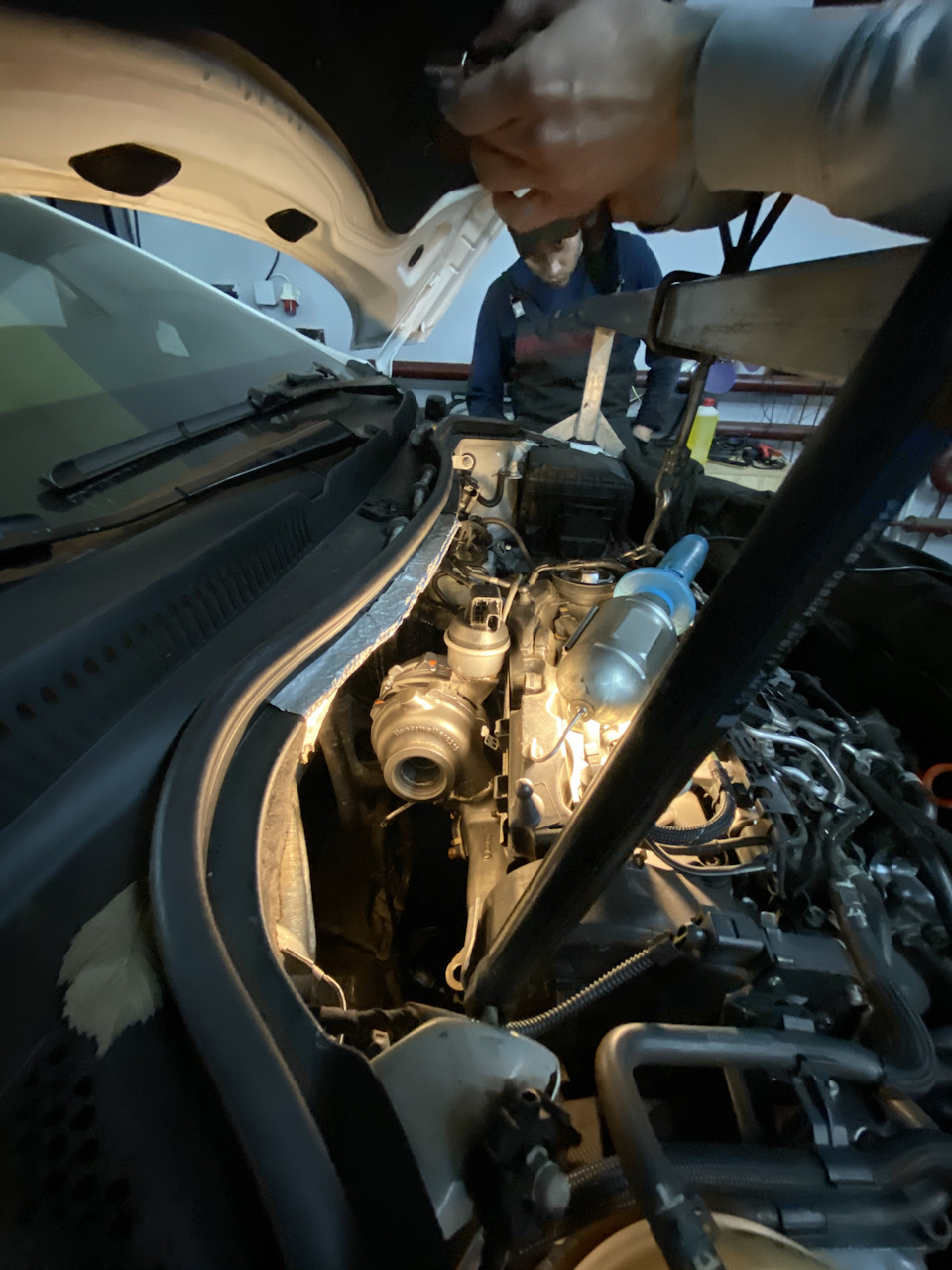 Гібридна турбіна в Passat 2.0 tdi 5