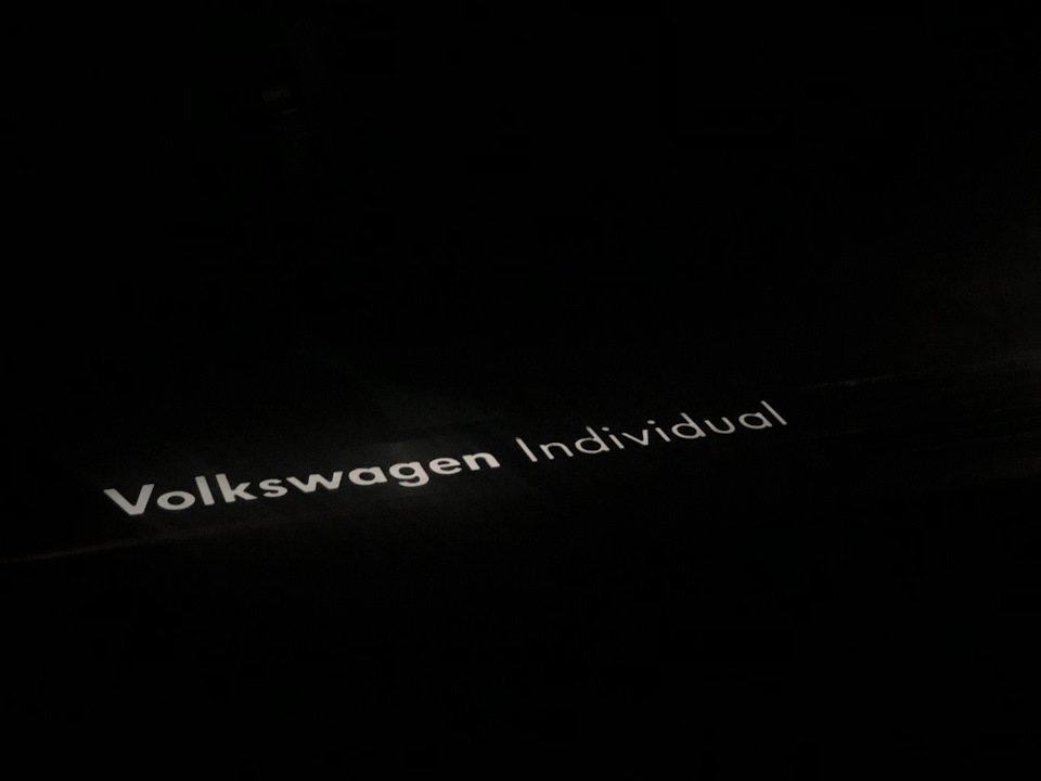 Тепер мій також має пороги Volkswagen individual 4