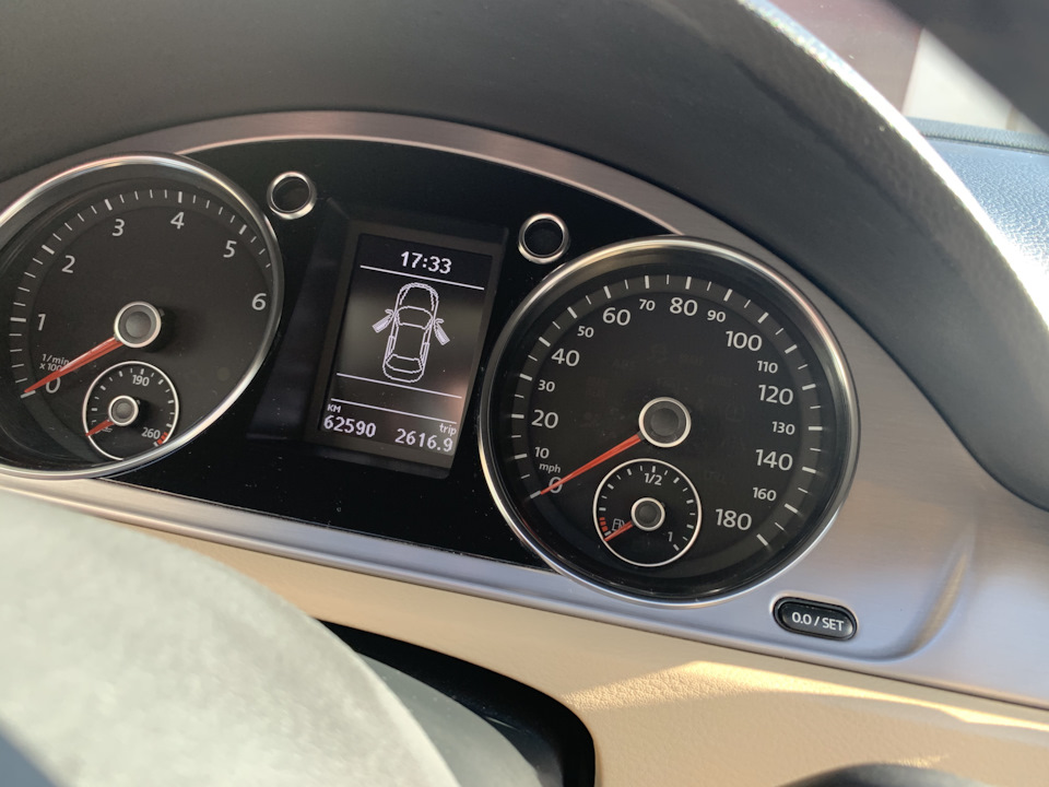 Нехай вітають кілометри) шкали VW CC від pandora studio 4
