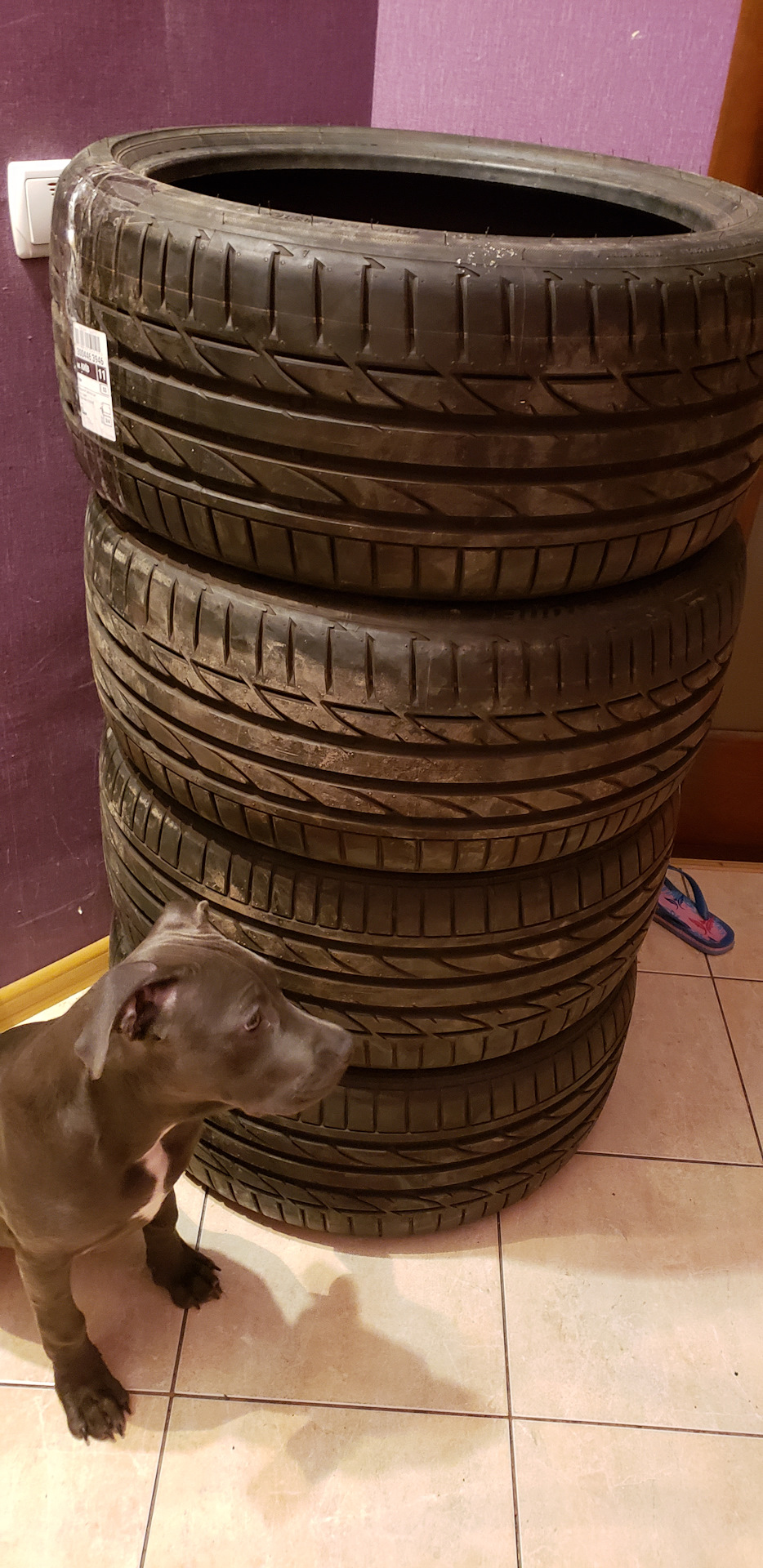 Bridgestone potenza s001 245/35/19 2