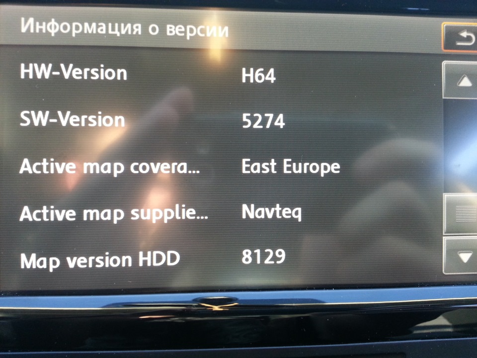 оновив прошивку RNS 510 та карти до неї з POI 2
