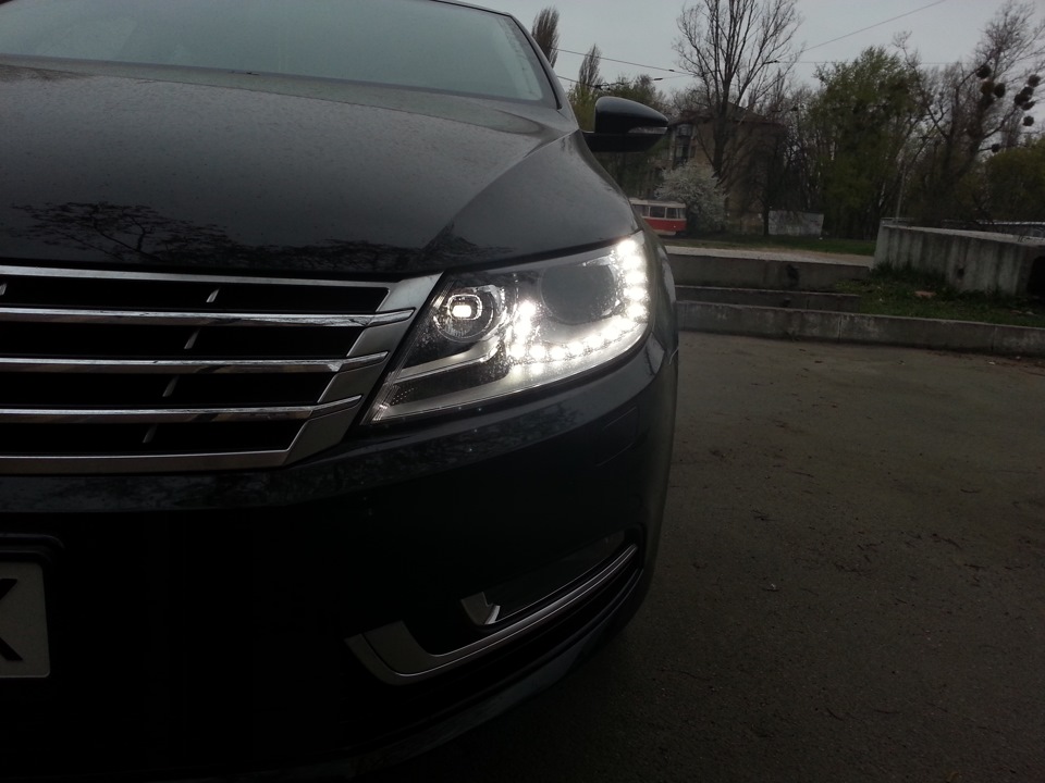 Встановлення оригінальних фар з LED ДХО та адаптивним ксеноном, додав подробиці 4