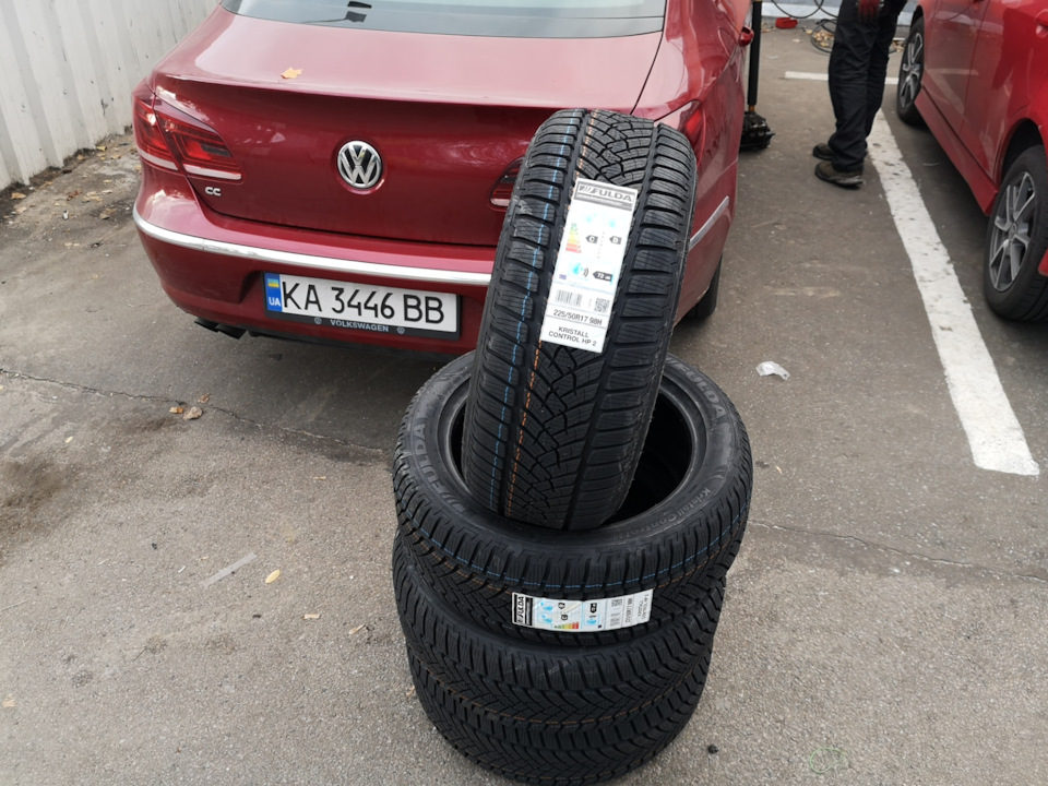 Змінюємо взуття 225/50 R17 2