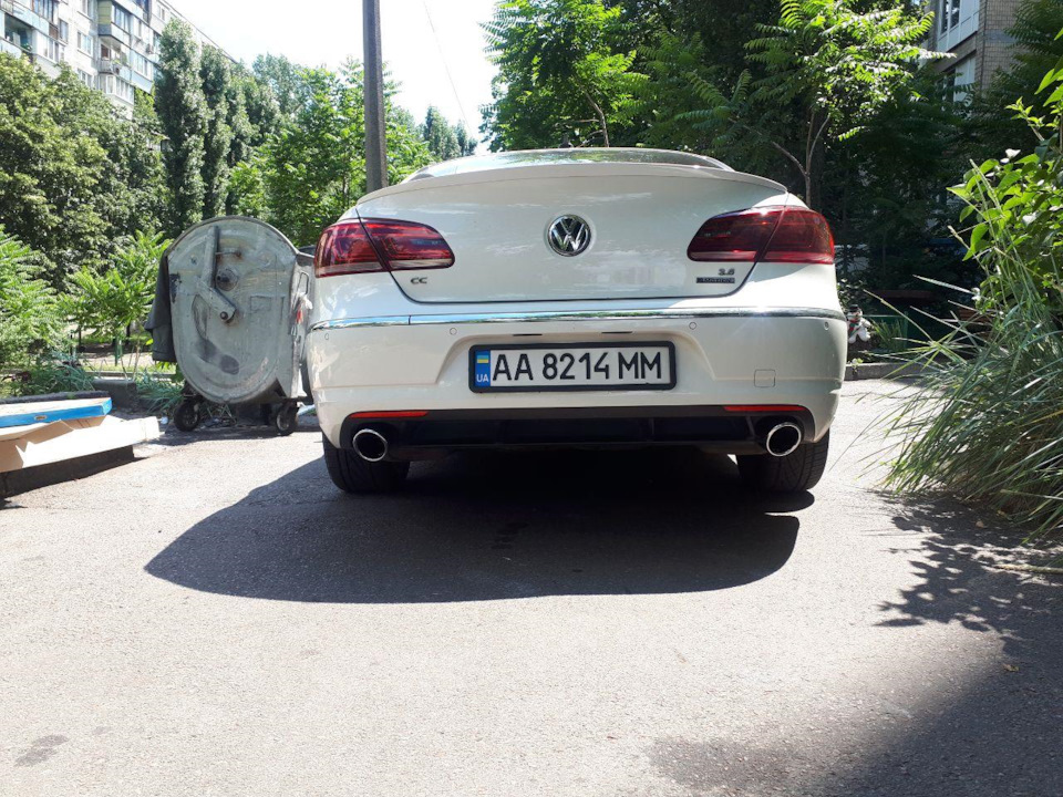 Насадки на глушник від Q7 2