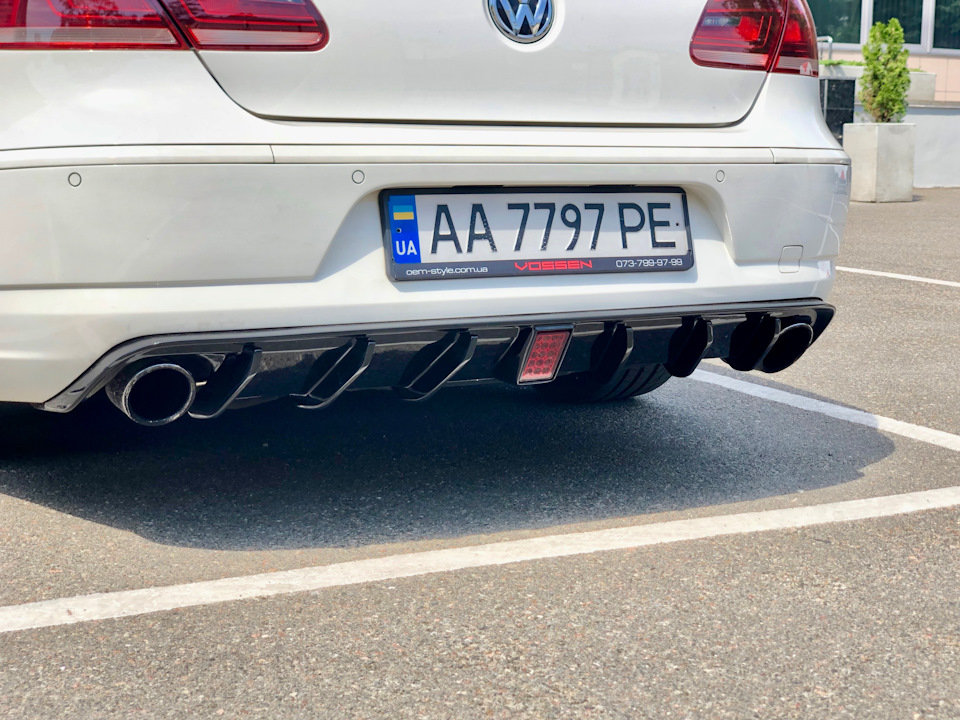 Custom Diffuser 😈 Кастомний Дифузор заднього бампера 1