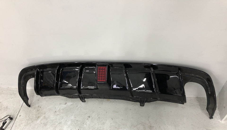 New Custom Rear Diffuser Exhaust Parts will be changed soon :) 4